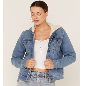 Wrangler Sherpa Lined Denim Jacket